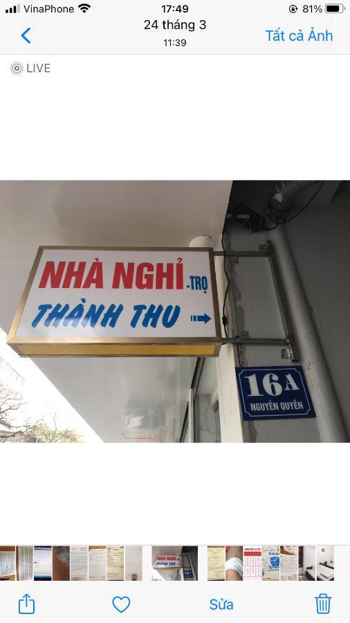 Nha Nghi Thanh Thu Hanoi Exterior photo